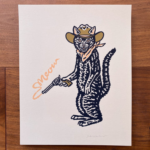 Tattooed Cowboy 1 - Signed 8x10in Print #326