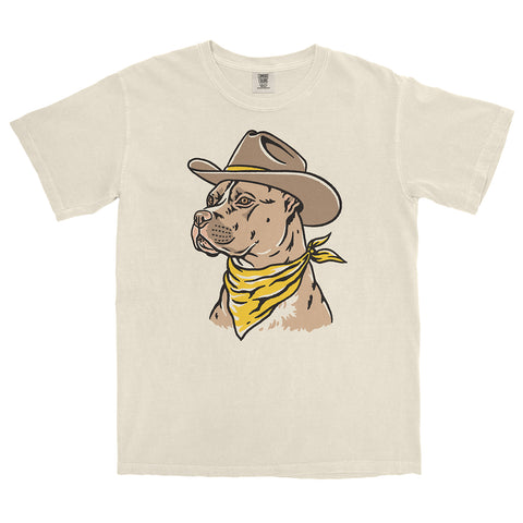 Boxer Cowdog Heavyweight T-shirt (Made to Order)