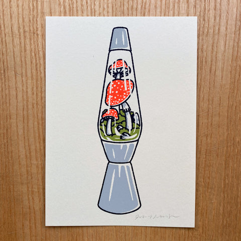 Prickly Lava Lamp - 5x7in Print #454