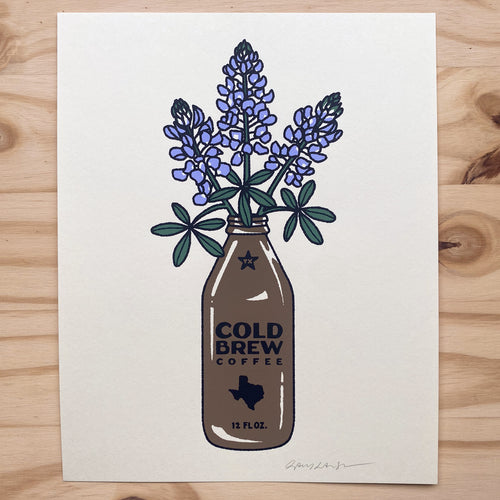 Texas Cold Brew - Signed 8x10in Print #469