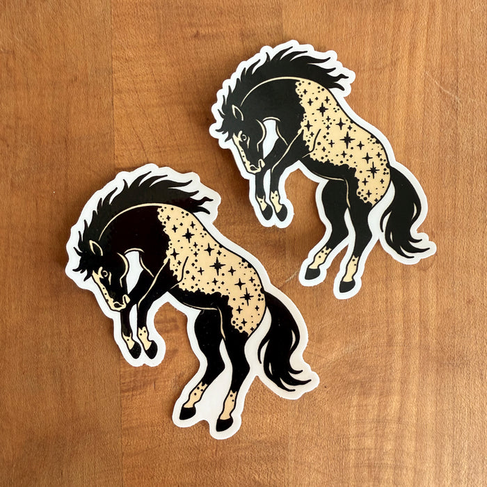 Midnight Buck Stickers - 2 PACK