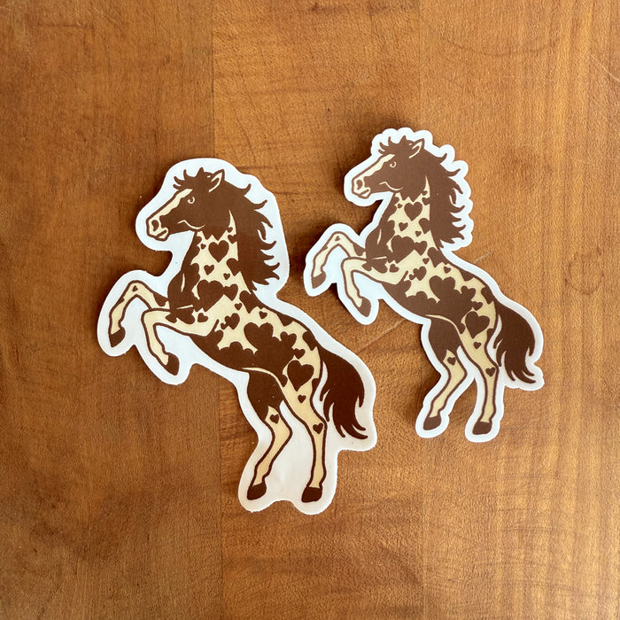 Rearing Hearts Stickers - 2 PACK
