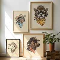 CUSTOM COWDOG DRAWING
