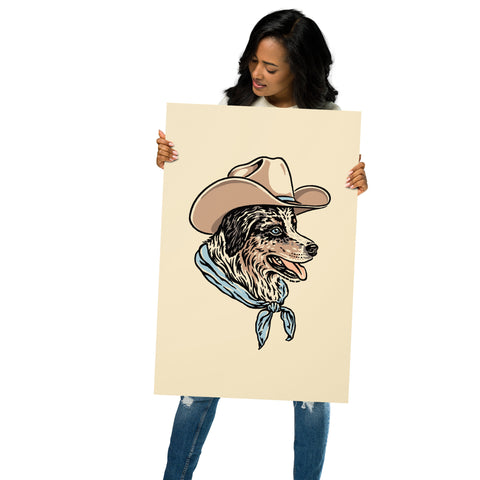 German Shorthaired Point Outlaw Print (Made to Order)