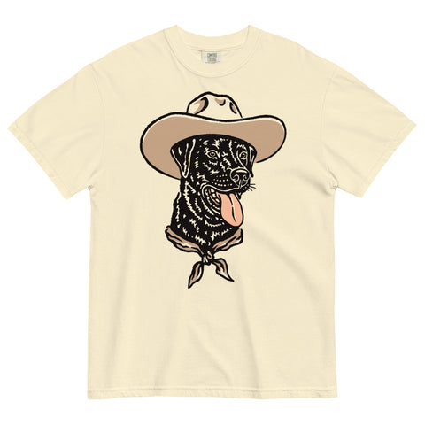 Doberman Cowdog Heavyweight T-shirt (Made to Order)
