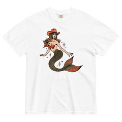 Mermaid Cowgirl Heavyweight T-shirt (Made to Order)