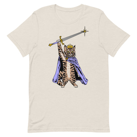 Royal Cat Heavyweight T-shirt (Made to Order)