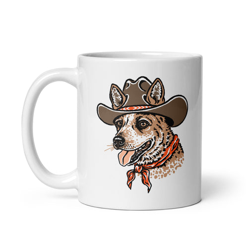 Red Heeler Cowdog Mug (Made to Order)