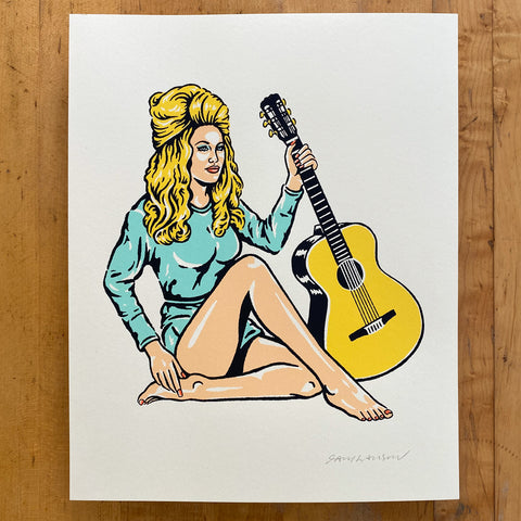 70s Dolly - Signed 8x10in Print #355