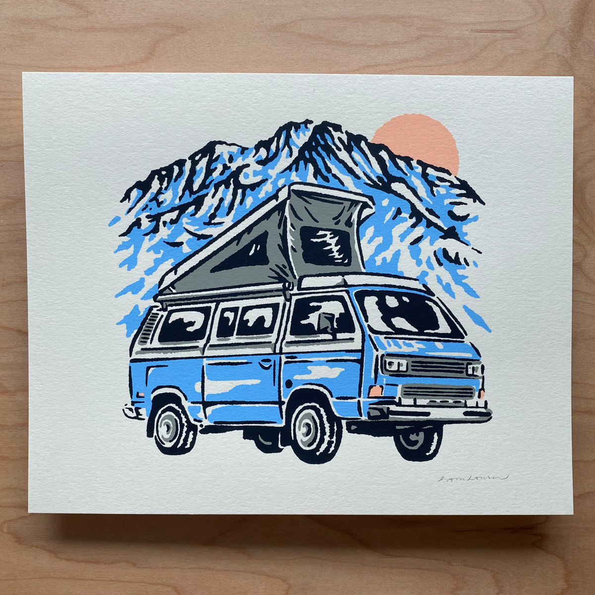 Westfalia - Signed 8x10in Print #372