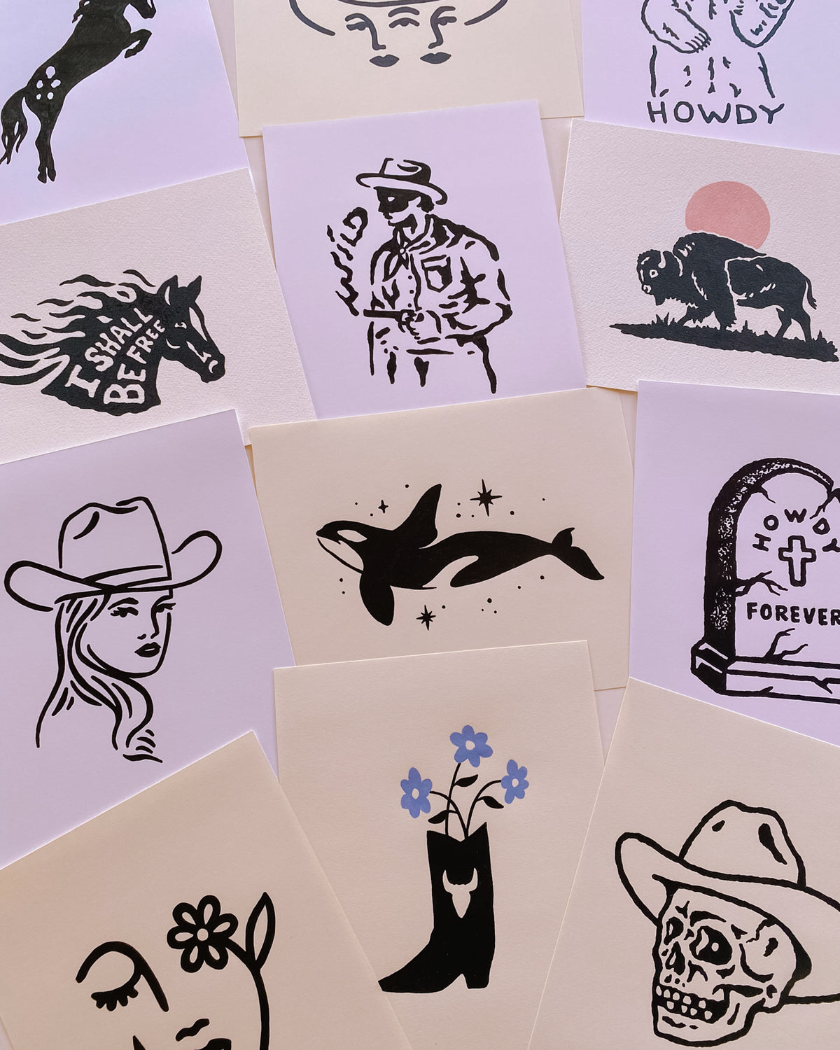 SOLD OUT. Mystery Original Marker Drawing (Round 8)