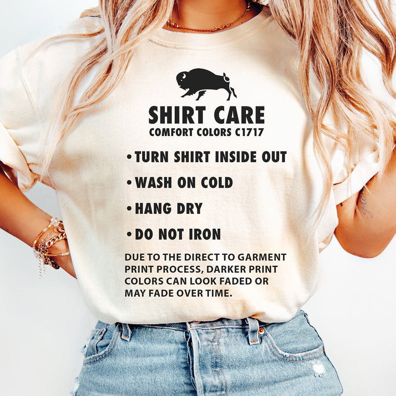 Black Pug Cowdog Heavyweight T-shirt – Steel Bison