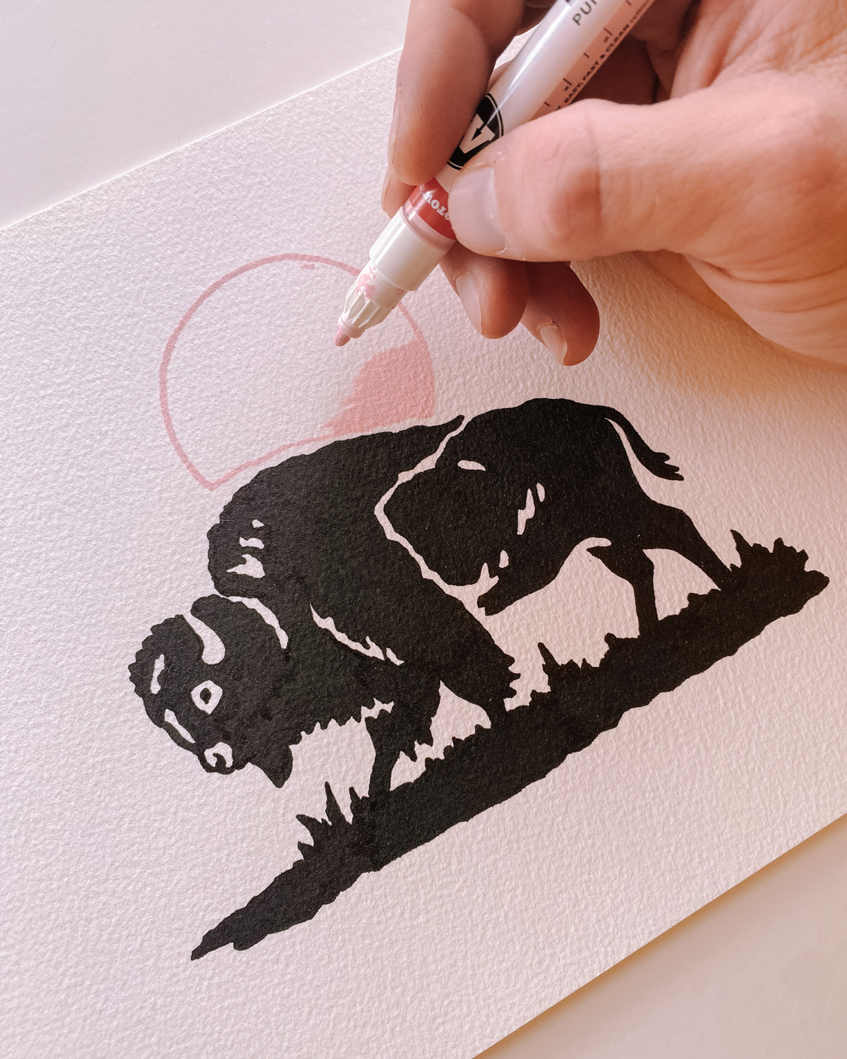 SOLD OUT. Mystery Original Marker Drawing (Round 8)