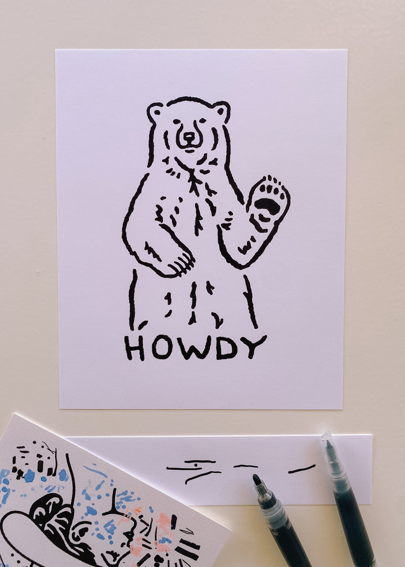 SOLD OUT. Mystery Original Marker Drawing (Round 8)