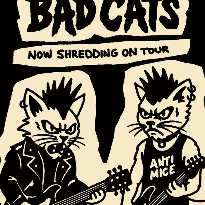 Bad Cats Giclée Print