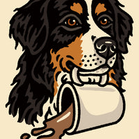 Coffee Bernese Giclée Print