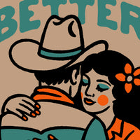 Better Together (With Words) Giclée Print