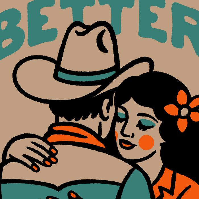 Better Together (With Words) Giclée Print