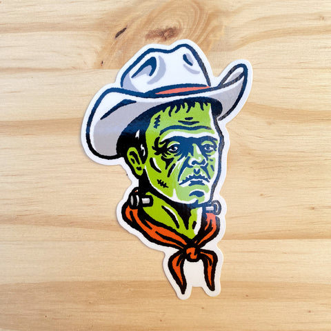 Western Witch Sticker