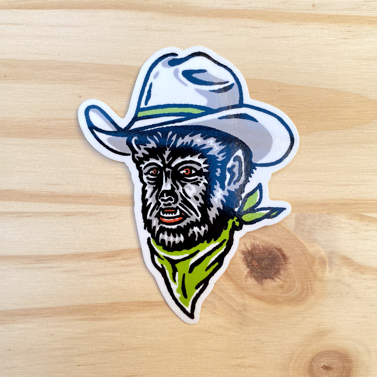 Cowboy Monsters Sticker Pack