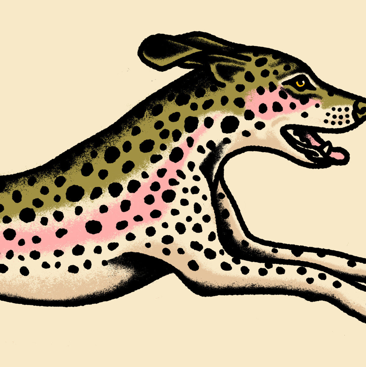Dalmatian Trout Giclée Print