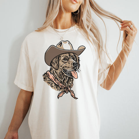 Australian Shepherd Tri Red Cowdog Heavyweight T-shirt