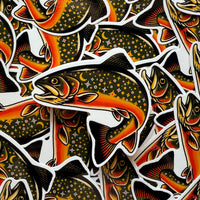 Rare Star Trout Glossy Sticker