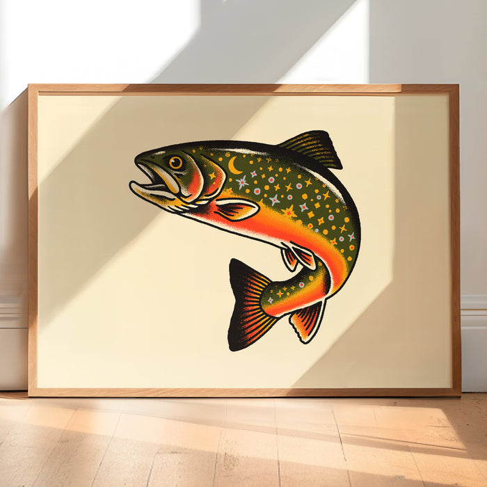 Rare Star Trout Giclée Print