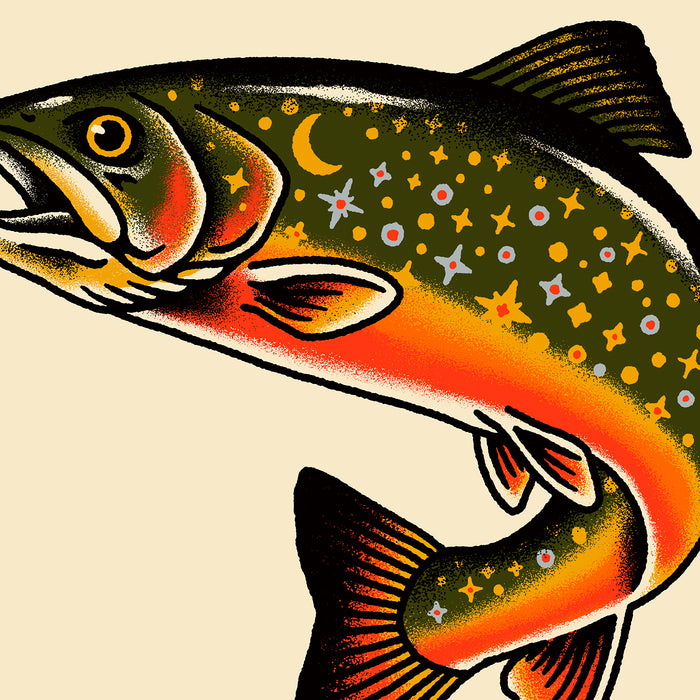 Rare Star Trout Giclée Print
