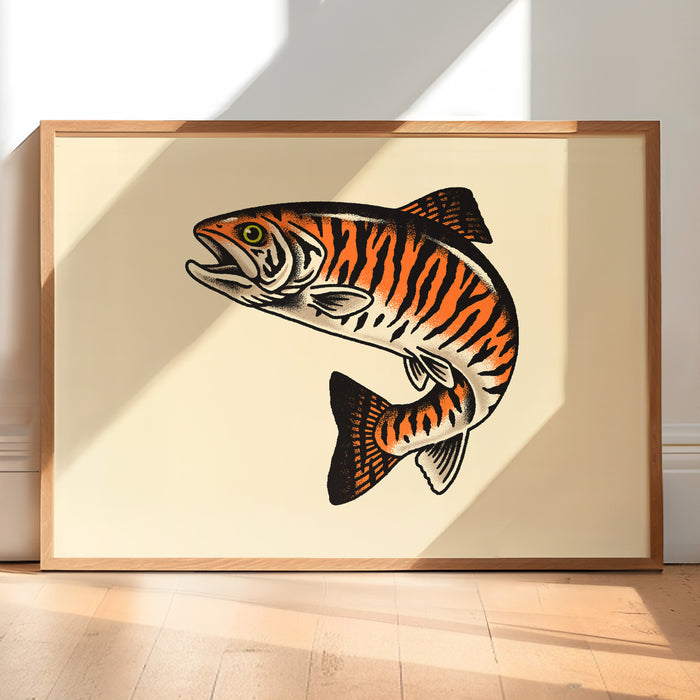 Rare Bengal Trout Giclée Print