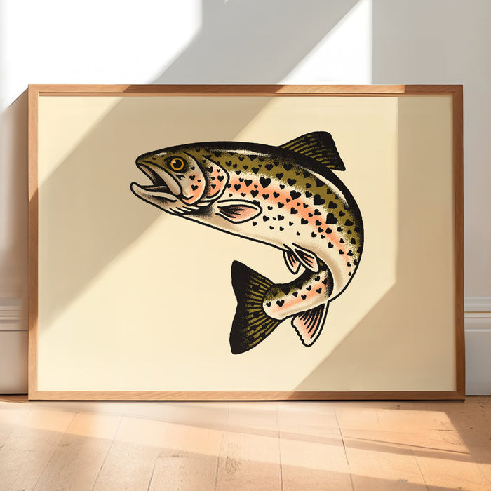 Rare Heart Trout Giclée Print