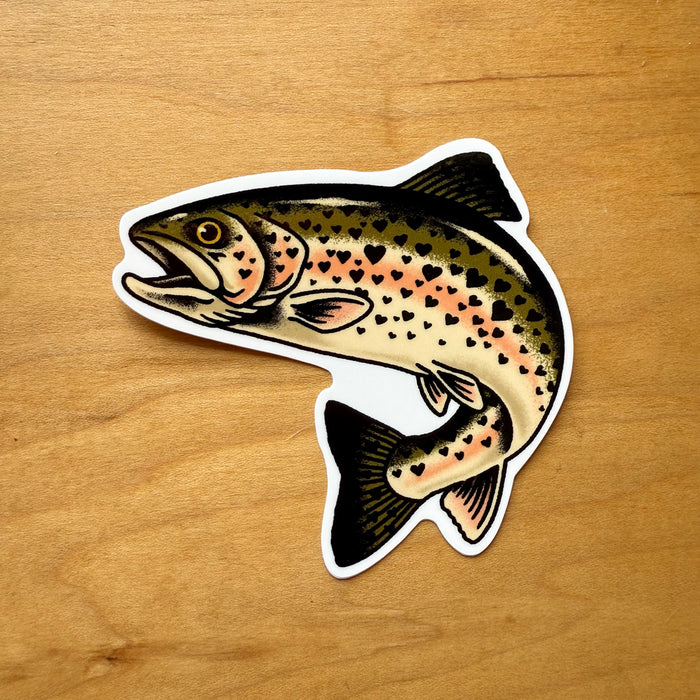 Rare Trout Stickers (4 Pack)