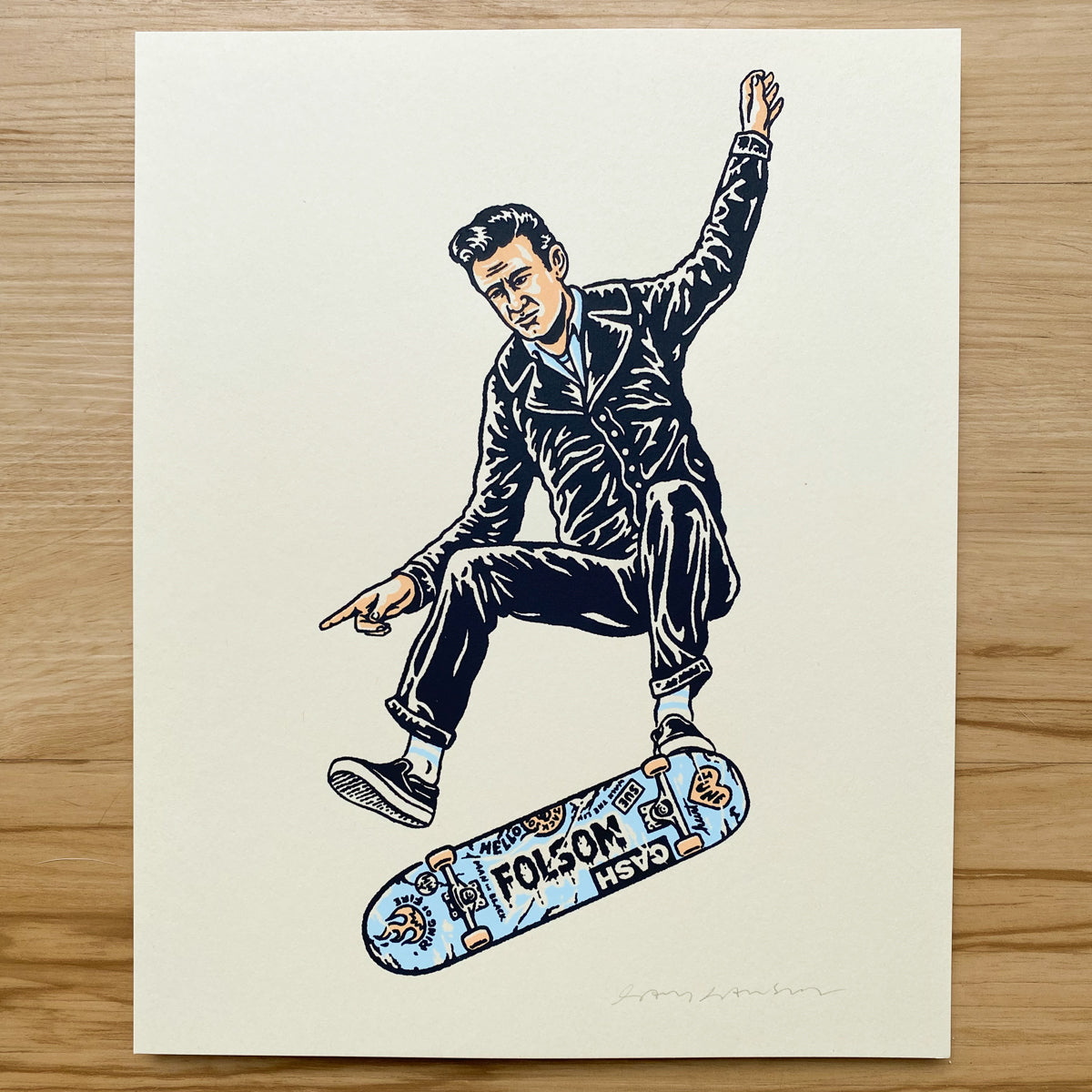 Skate Cash - Signed 8x10in Print #415