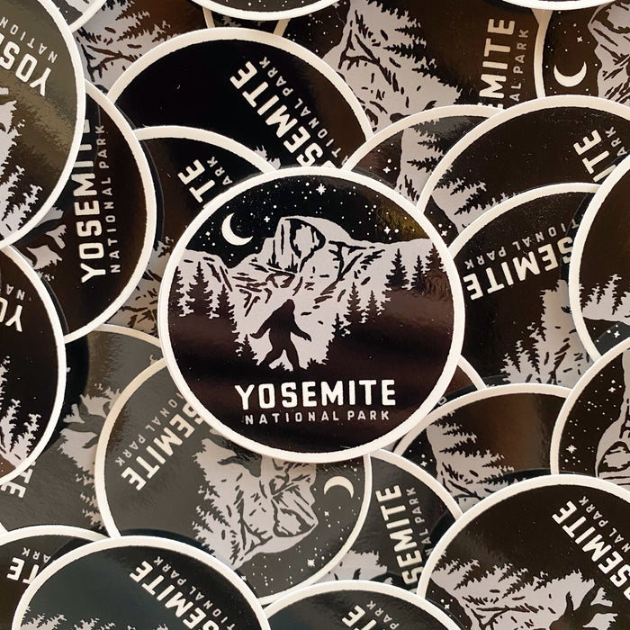 Yosemite Bigfoot Sticker