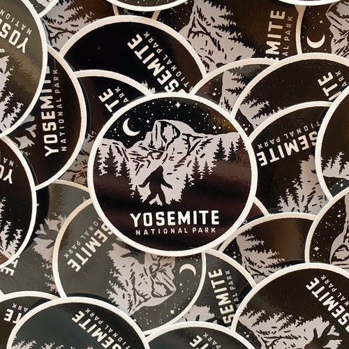 Yosemite Bigfoot Sticker