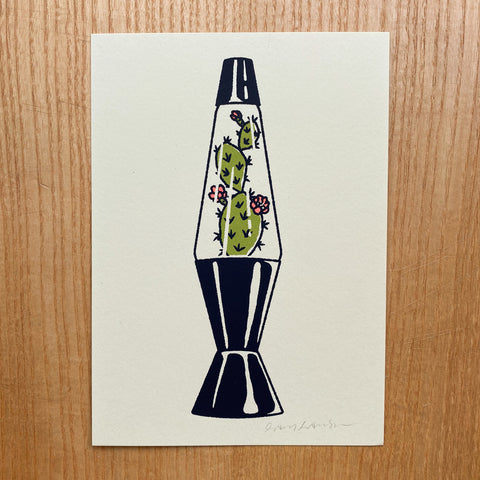 Bison Lava Lamp - Signed 8x10in Print #459
