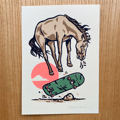 Kickflip - 5x7in Print #449