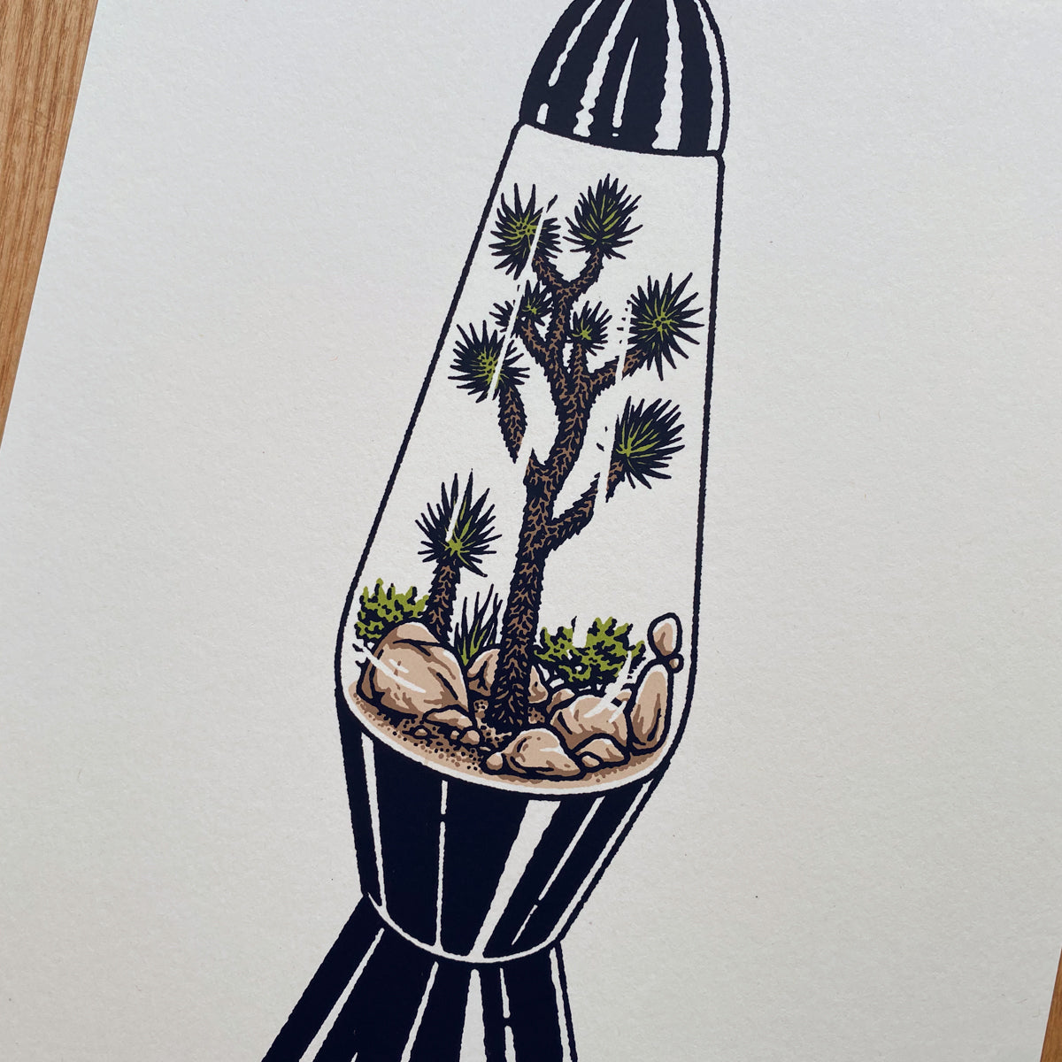 Cactus shop lava lamp