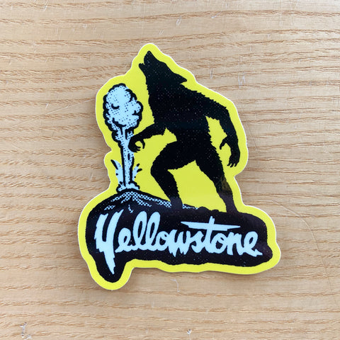 Yosemite Bigfoot Sticker