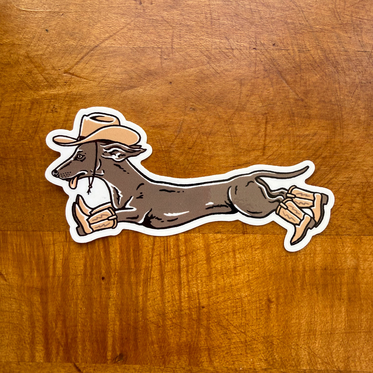 Weenie Ruff Rider Sticker