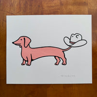 Hat Trick 10x8in Original Painting