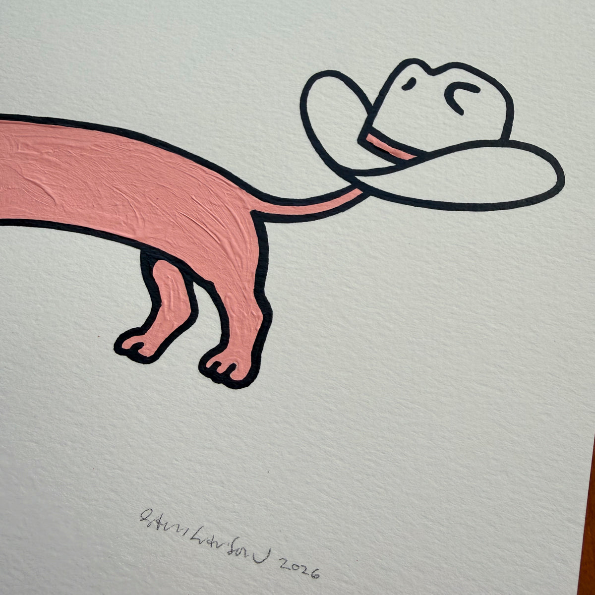 Hat Trick 10x8in Original Painting