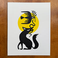 SOLD OUT. Seek Peace 8x10in Original Painting