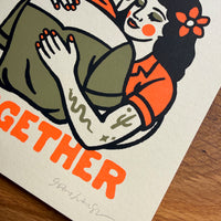 Better Together - Signed 5x7in Silkscreen Print