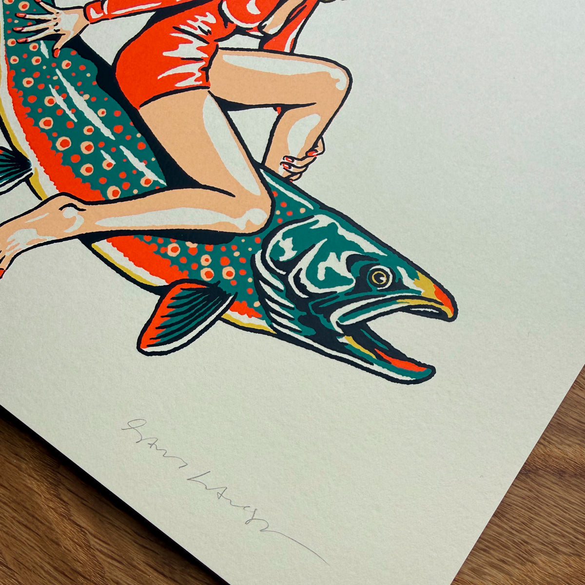 Dolly Parton on a Dolly Varden - Signed 8x10in Silkscreen Print