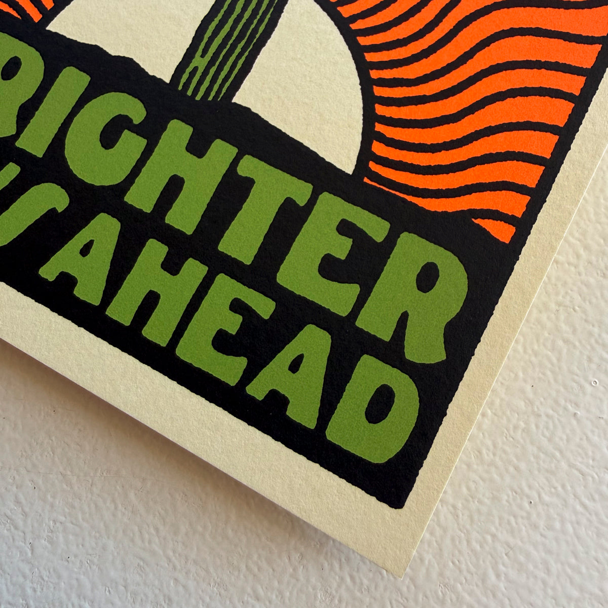 Brighter Days Cactus - Signed 5x7in Silkscreen Print