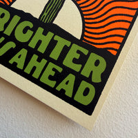 Brighter Days Cactus - Signed 5x7in Silkscreen Print