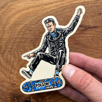 Skate Cash 4 Inch Matte Vinyl Sticker