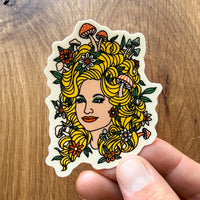 72 Dolly 3 Inch Matte Vinyl Sticker