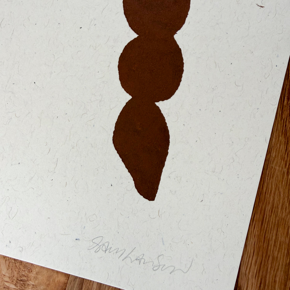 Lover Cowgirl - Signed 8x10in Silkscreen Print on Recycled Paper
